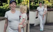 Pregnant Katherine Ryan Stuns in Baby Bump Dress Amid Critics' Backlash Over 'Sexualised Boss' Comments