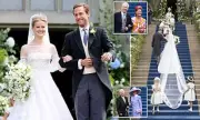 Princess Marie-Caroline's Breathtaking Liechtenstein Wedding: A Fairytale Ceremony in Heirloom Lace