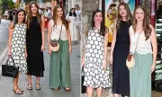 Queen Letizia and Princesses Leonor & Sofía Stun in Coordinated Outfits at Majorca Film Festival