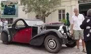 Rare 1937 Bugatti Type 57S Atalante Spotted on Country Road Trip Ahead of Prestigious Car Show