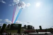 Red Arrows Soar Over London in Spectacular VJ Day 80th Anniversary Flypast