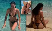 Sara Sampaio Stuns in String Bikini: Victoria's Secret Angel Soaks Up the Sun in Breathtaking Beach Photos