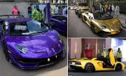 Saudi Billionaires' Supercars Clog London Streets in Lavish Display – Police Forced to Intervene