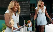 Serena Williams Stuns at 43: Tennis Legend Flaunts Incredible Figure at Hall of Fame Ceremony