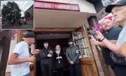 Shocking Moment: Birmingham Pub Forced To Remove England Flag in 'Health and Safety' Row | Daily Mail