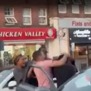 Shocking Road Rage Brawl Erupts in Westminster as Woman Pulled from Car in Broad Daylight