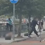 Shocking Vigilante Attack: Man Beaten and Stripped by Angry Mob in Suspected UK Phone Theft