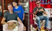 Simon Cowell's Son Eric Steals the Show Backstage at America's Got Talent Quarter-Finals