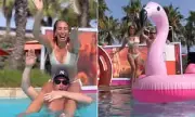 Stacey Solomon Stuns in Bikini as She Celebrates with Joe Swash at Glamorous Pool Party