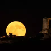 Stunning Sturgeon Moon Lights Up UK Skies: Rare Supermoon Spectacle Captured in Breathtaking Photos