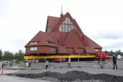 Sweden's Iconic Arctic Church Begins Epic 3km Relocation Journey