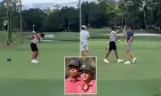 Tiger Woods' Son Charlie Stuns Crowd With Sensational Hole-In-One | PNC Championship
