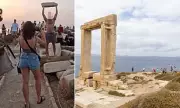 Tourist Sparks Fury in Greece After Posing with Ancient Marble at Sacred Temple