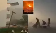 Tourists Flee as 'Satan's Storm' Hits Spanish Beach Amid 45C Heatwave and Wildfires