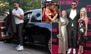 Travis Kelce's Grand Gesture: Chiefs Star Chauffeurs Taylor Swift in Rolls-Royce to 'Eras Tour' Film Premiere | Daily Mail