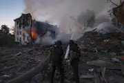 Ukraine Strikes Russian Oil Refinery with Drones as Putin and Trump's Shadow Looms Over Conflict