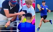 US Open Fan Fury: Grown Man Snatches Boy's Hat in Shocking Act of Greed at Arthur Ashe Stadium
