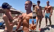 Vogue Williams & Spencer Matthews Flaunt Their Sun-Kissed Glow in Bikini & Shirtless Beach Snaps