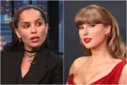 Zoe Kravitz Reveals Taylor Swift's Unusual Pet Snake Story on Seth Meyers' Show