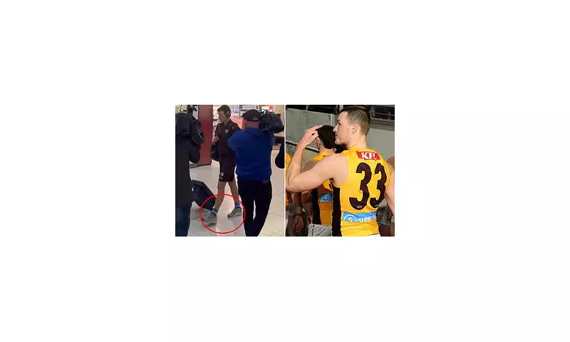 AFL FURY: Jack Ginnivan Sparks Outrage Wearing Port Adelaide Socks in Adelaide | Hawthorn Star's 'Disrespectful' Stunt
