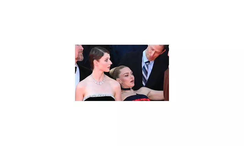 Amanda Seyfried Takes a Tumble on Venice Red Carpet | Testament of Ann Lee Premiere