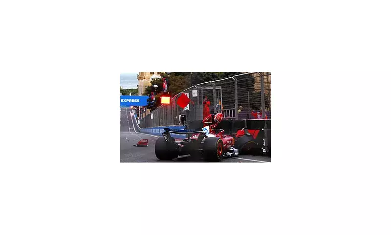 Azerbaijan GP Qualifying Descends Into Record Chaos With Six Red Flags | Daily Mail