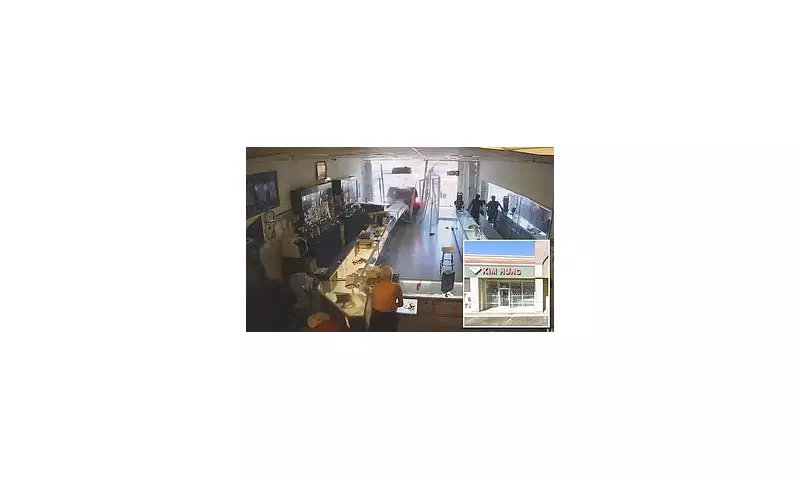 Brazen Smash-and-Grab Raid Rocks San Jose: Masked Thieves Target High-End Jewellers