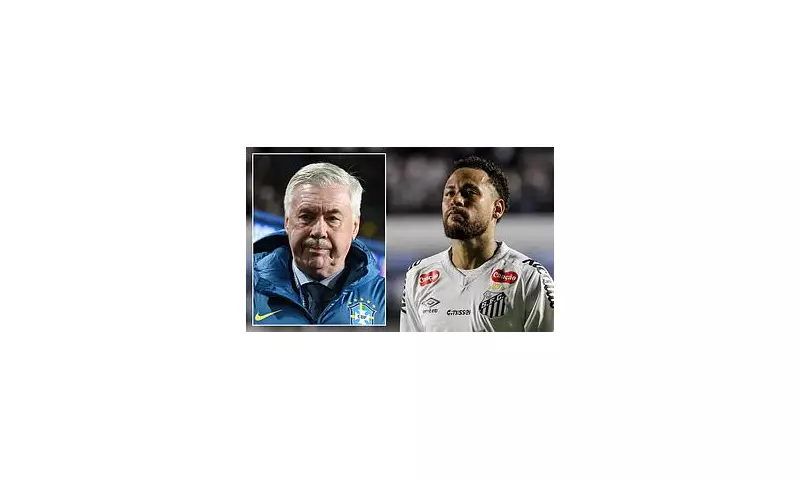 Carlo Ancelotti Drops Bombshell: Neymar to Miss Brazil's World Cup Qualifiers