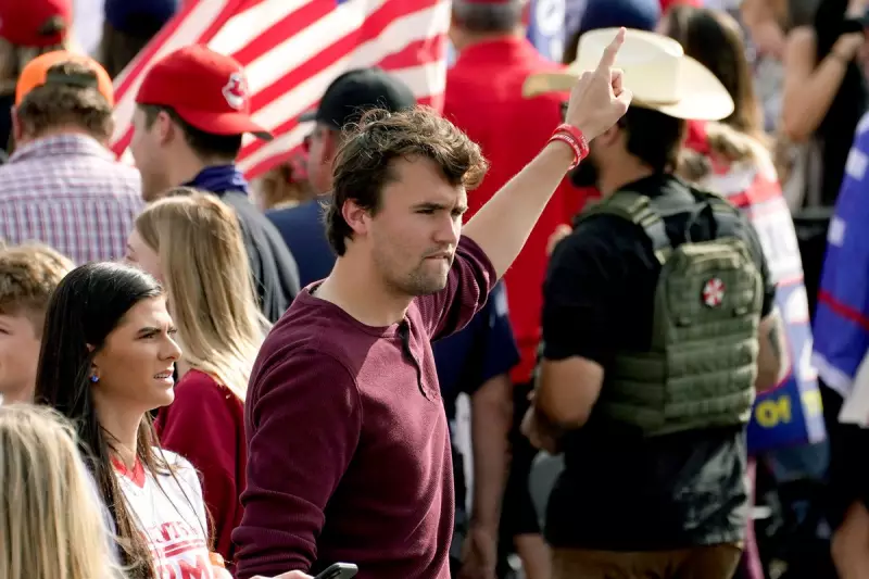 Charlie Kirk's Security Team Accosted by Police at Utah Event | Independent