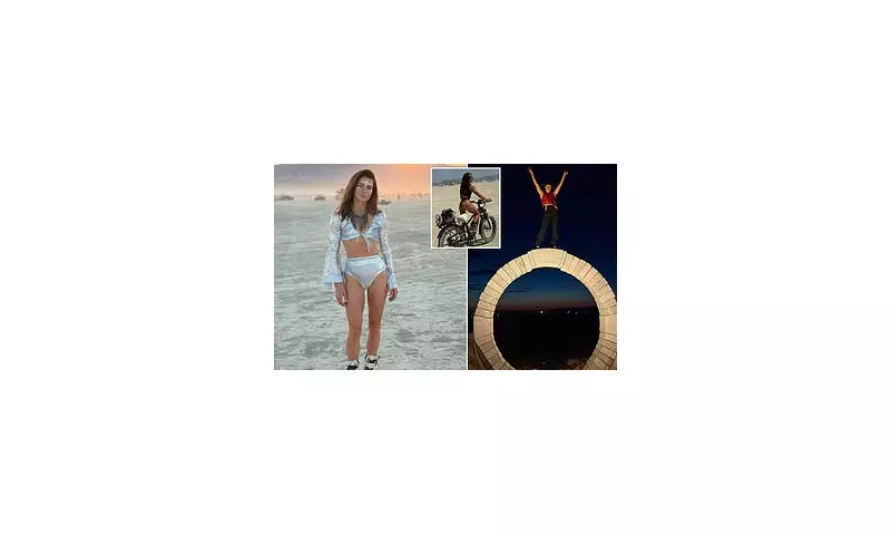 Danica Patrick Turns Heads at Burning Man: Ex-F1 Star Flaunts Incredibly Ripped Physique in Desert Festival Attire