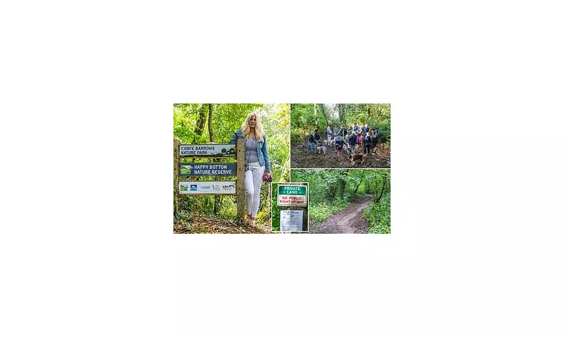 Dorset Nature Reserve Sign Sparks Public Outrage: 'Keep Out' Notice Blocks Historic Footpath