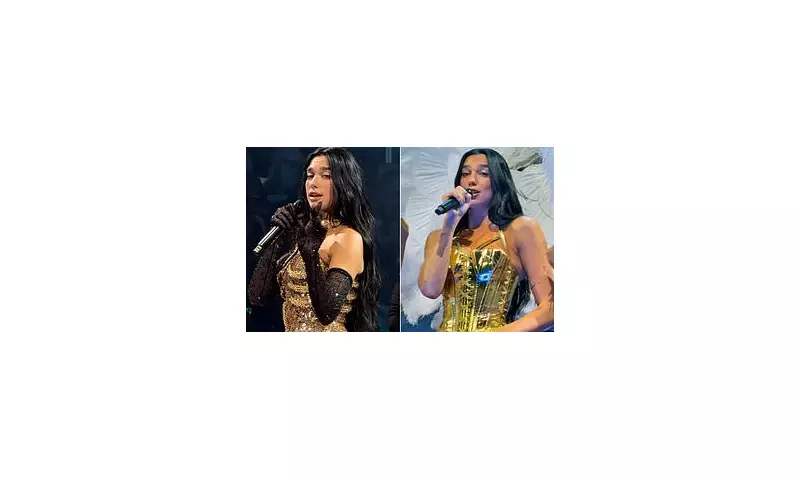 Dua Lipa Stuns Chicago in Daring Black Corset During Electrifying Radical Optimism Tour Performance