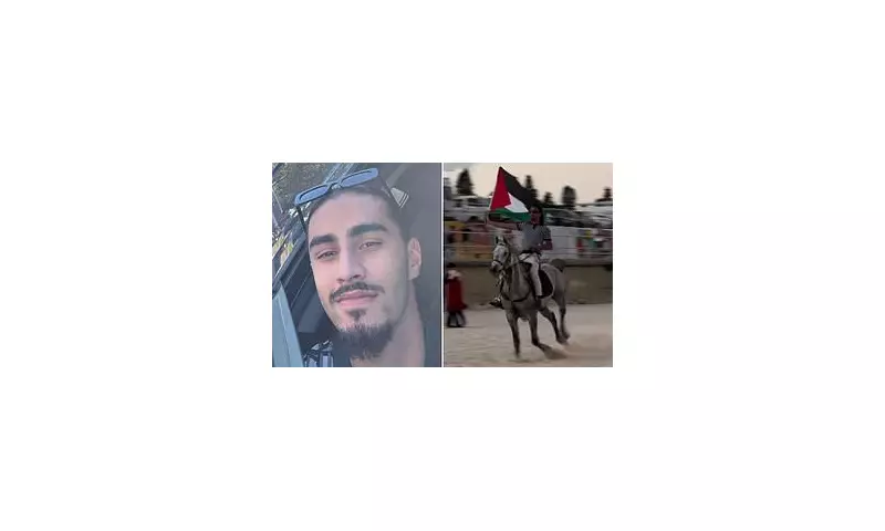 Equestrian Protest: Man Rides Horse Through Bondi Beach Waving Palestinian Flag in Bizarre Stunt