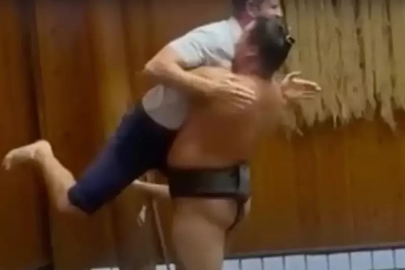 Eric Trump's Sumo Wrestling Stunt in Japan Sparks Crypto Controversy and Mockery