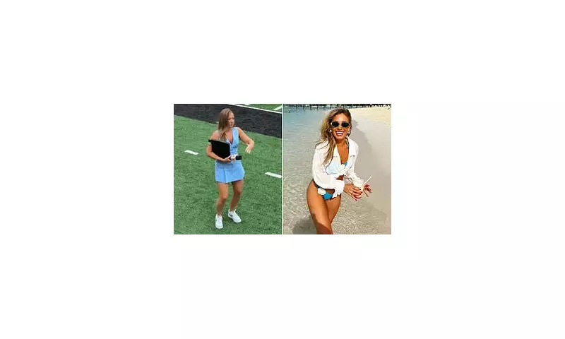 ESPN's Taylor Davis Steals the Show with Sideline Dance Moves | Viral College Football Moment