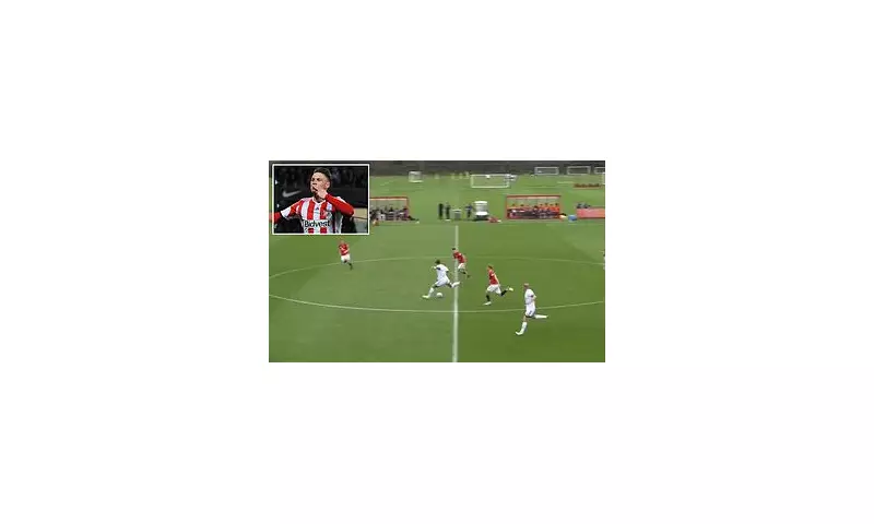 Ex-Man United Prodigy Scores Sensational Halfway Line Wonder Goal for U21s | Watch