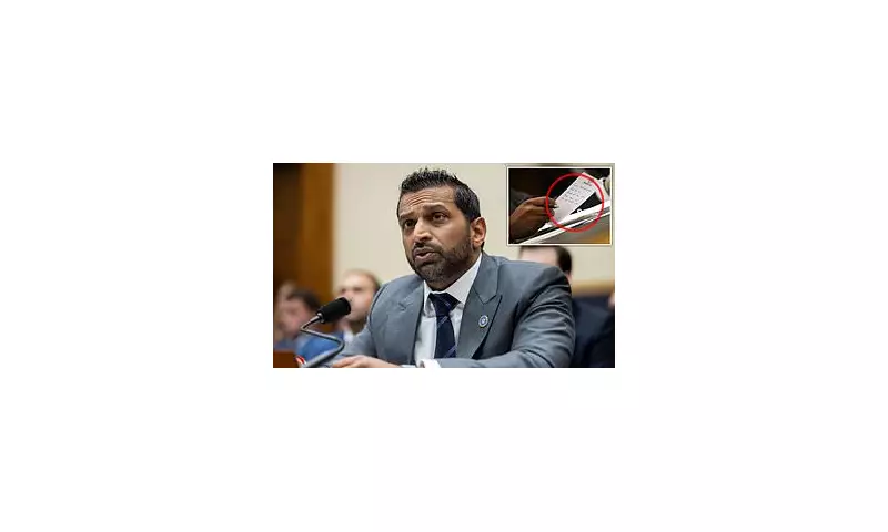 FBI Director's 'Embarrassing' Notes Exposed in Heated Congressional Hearing | Kash Patel Revelations