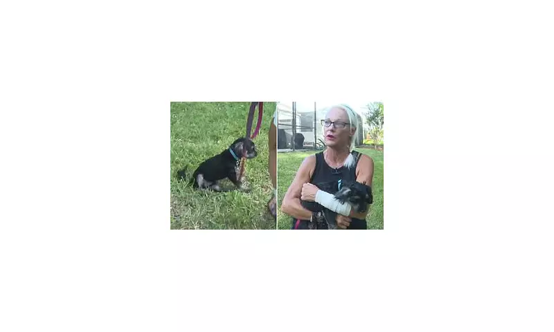 Florida Woman Punches Alligator to Save Puppy in Jaw-Dropping Rescue | Daily Mail