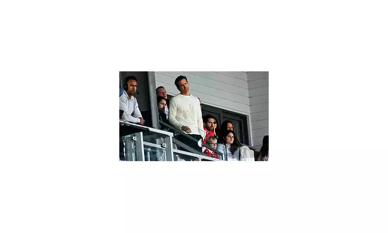 Former Man Utd Star Spotted in Wrexham Owners' Box at QPR Clash in Bizarre Appearance
