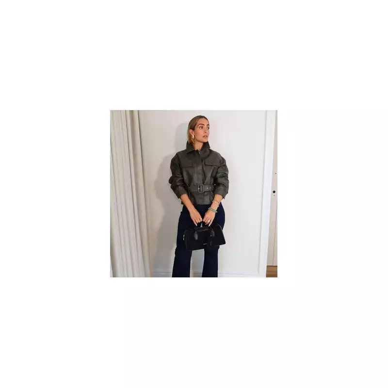 Frankie Bridge's Secret to High-Street Style: The £89 Leather Trousers That Look Designer