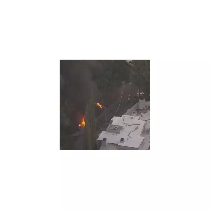 Hollywood Hills Inferno: Raging Wildfire Forces Evacuations as Flames Threaten Celebrity Mansions