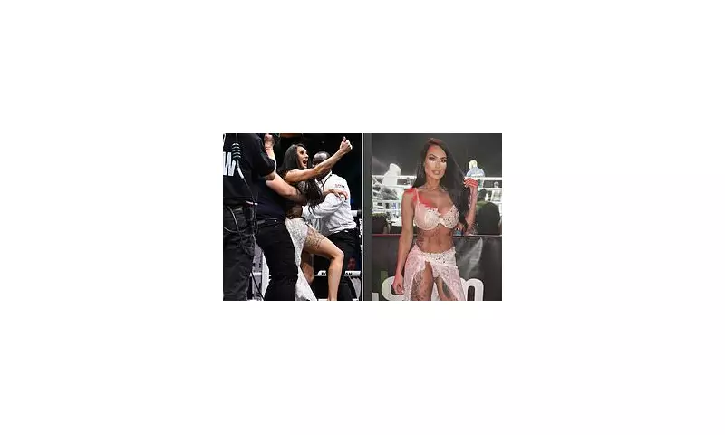 Jailbird Ex-WAG Arabella Del Busso Storms Boxing Ring in Lingerie, Sparks Chaotic Brawl with Rival | Daily Mail