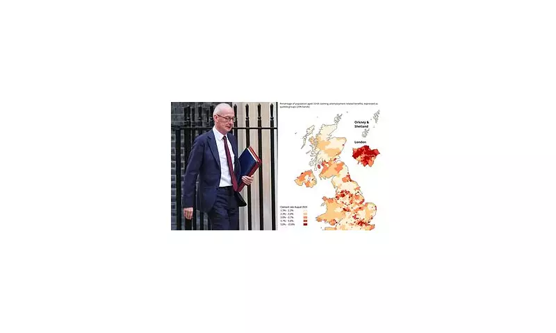 Labour's Britain: Exclusive Map Reveals Shocking Jobless Hotspots Set to Benefit Under New Government