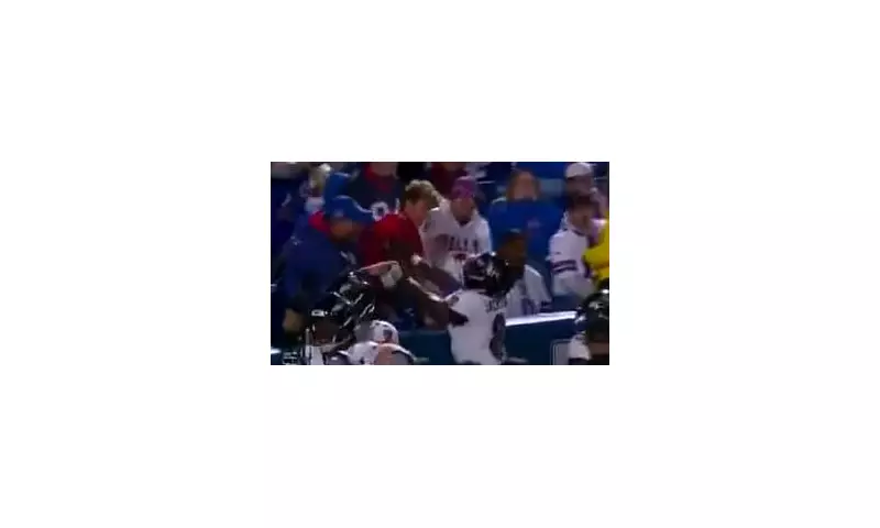 Lamar Jackson Shoves Buffalo Bills Fan in Heated Touchdown Celebration | NFL Clash