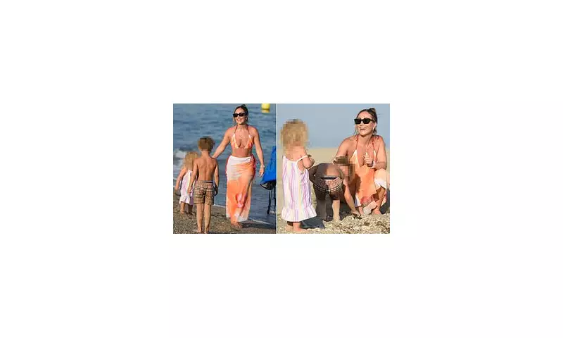 Lauryn Goodman's Sun-Drenched Family Getaway: A Rare Glimpse of Kyle Walker's Children Amidst Turbulent Times