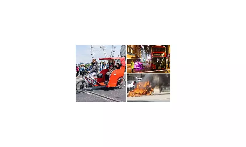London's Pedicab Crackdown: New Law to Cap Fares & Ban Blaring Music in Westminster