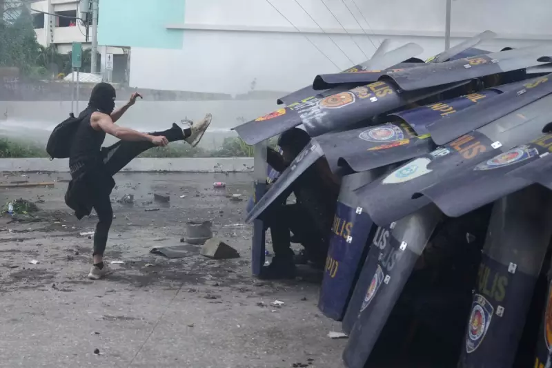 Manila in Chaos: Dozens Arrested After Violent Clash Erupts Near Presidential Palace