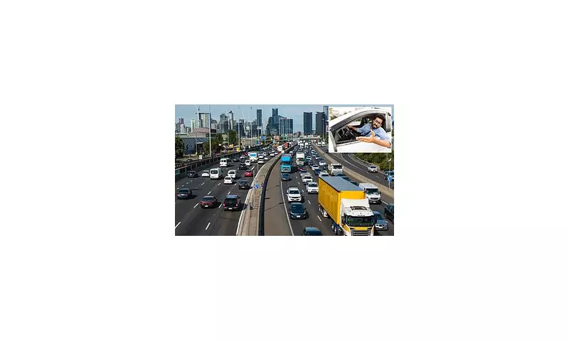 Melbourne Driver's 'Disgraceful' Act in Gridlocked Traffic Stuns Commuters | Daily Mail