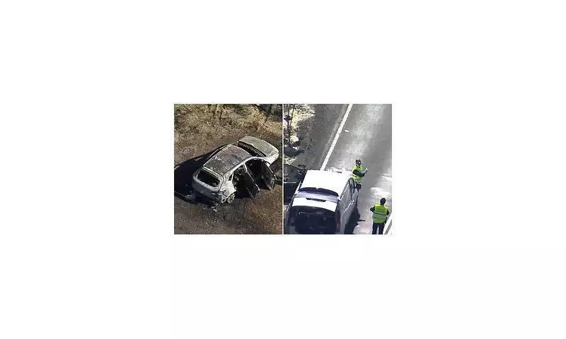 Mystery in the Blue Mountains: Grim Discovery as Body Found in Burning Car Near Wentworth Falls