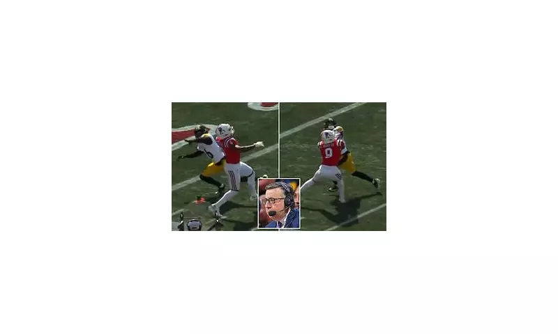 NFL Broadcaster's On-Air Gaffe: Inappropriate Remark Sparks Live TV Frenzy | Daily Mail